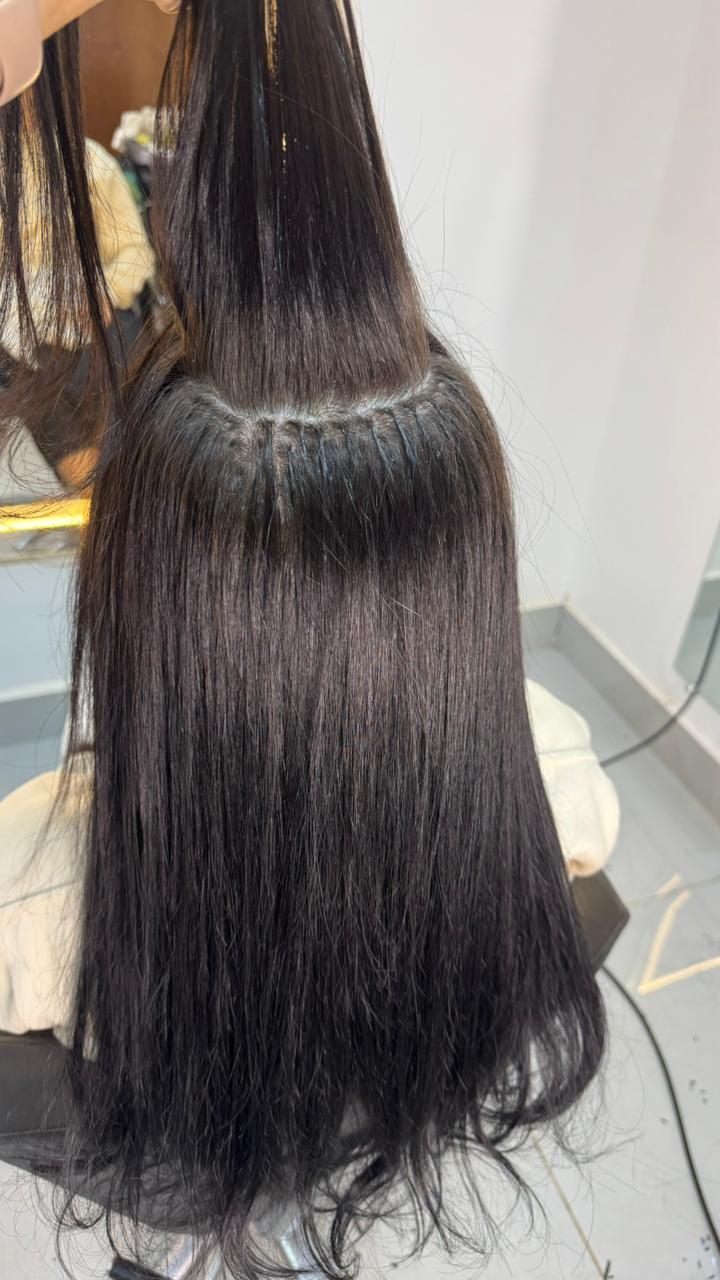 Antes do mega hair - cliente 2